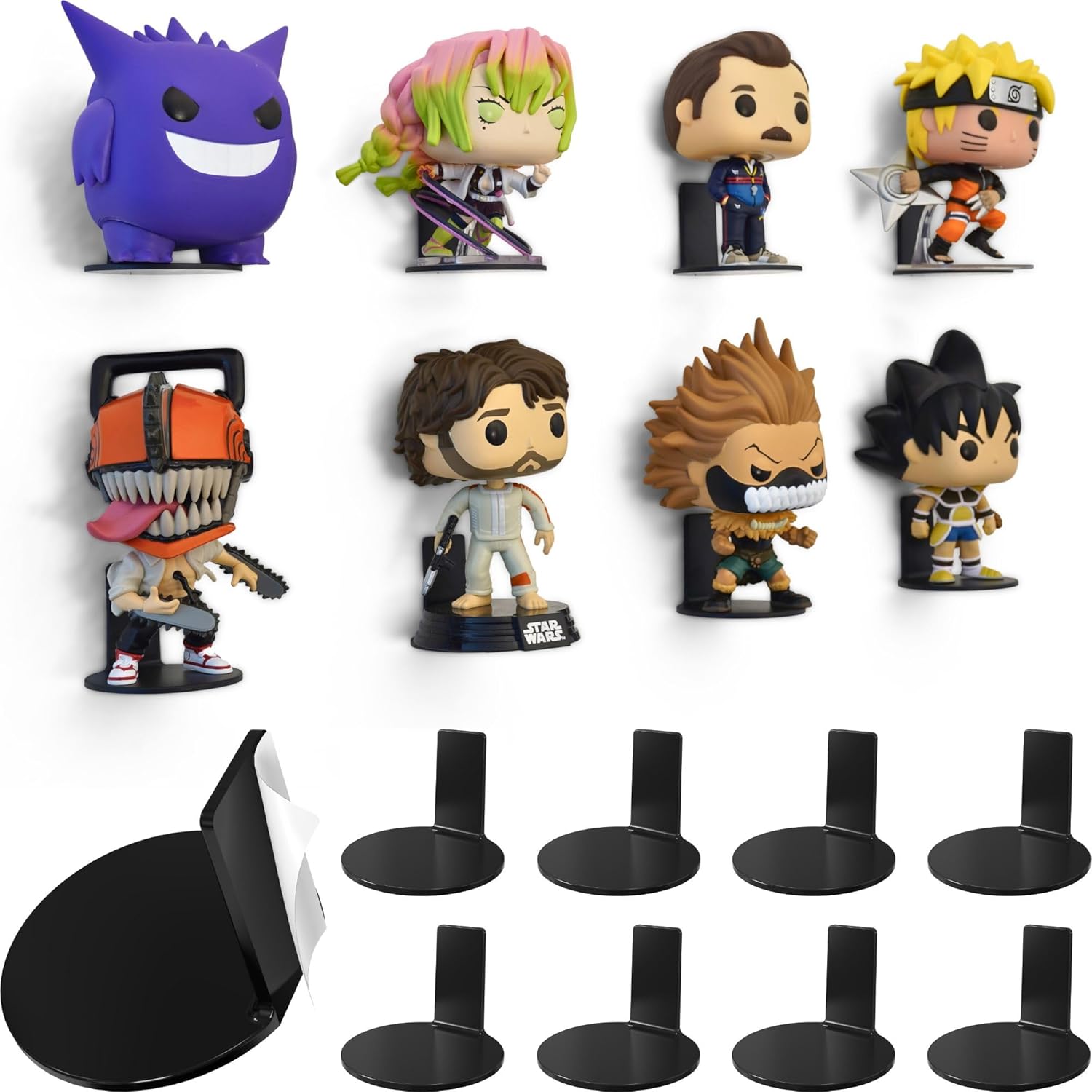 Pop Display Shelf - Étagère d'affichage adhésive pour boîtes Funko