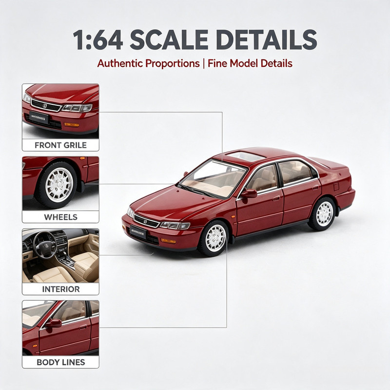 Xcartoys 1/64 Honda Accord Gen - Die Cast Car 1 64 avis et prix